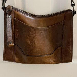 Frye Crossbody Brown Leather
